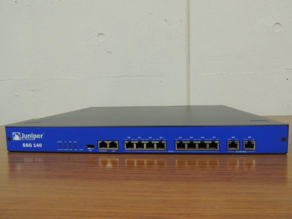 出色 KN1502 FORTINET UTM ファイヤウォールルーター FORTIGATE-30D Model FG-30D 現状品 